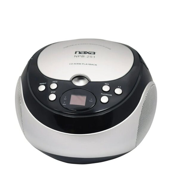 Naxa NPB251 Portable CD Player with AM/FM Radio - Black New in Box - Picture 11 of 14